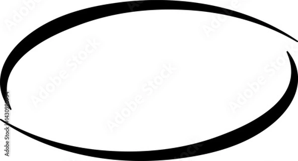 Obraz Oval Ellipse Circular Frame Shape