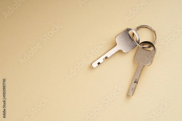 Obraz New Silver House Keys.