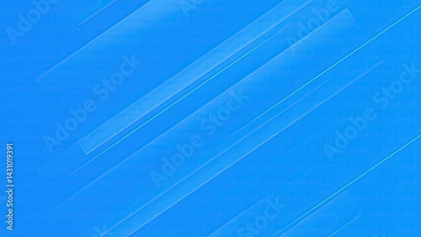 Fototapeta Elegant blue backdrop. Computer generated 3d render