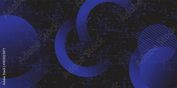 Obraz Abstract background design with blue diagonal lines pattern. Vector horizontal format for digital luxury business banner, contemporary cover, luxury premium.