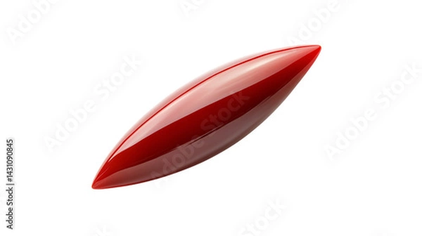 Fototapeta Beautiful Nail Isolated on Transparent Background for Professional Use