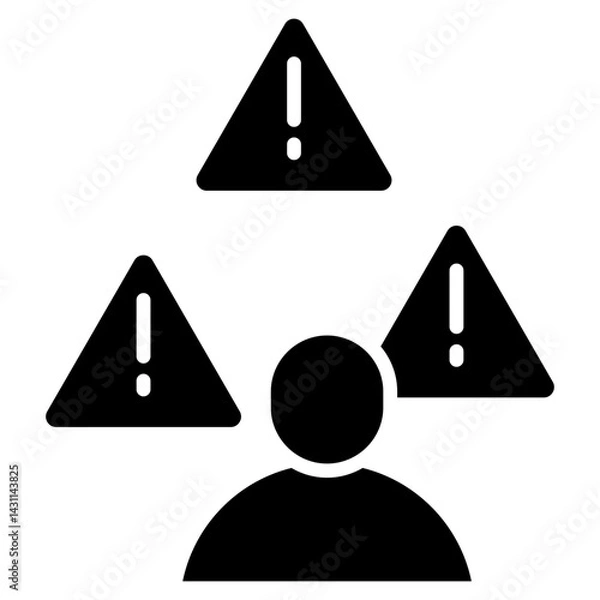 Fototapeta Problem Icon