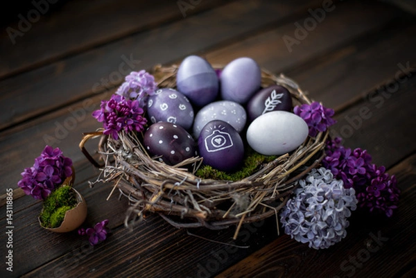 Fototapeta Easter eggs