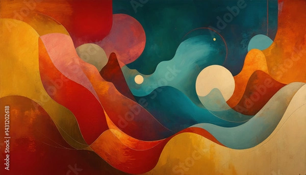 Obraz background aestetich 02