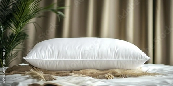 Fototapeta Present your products effectively with this sleeping pillow design.