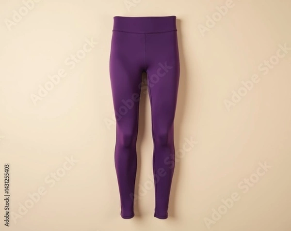 Fototapeta Purple Yoga Leggings