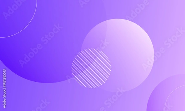 Fototapeta Abstract purple color background with circles. Eps10 vector