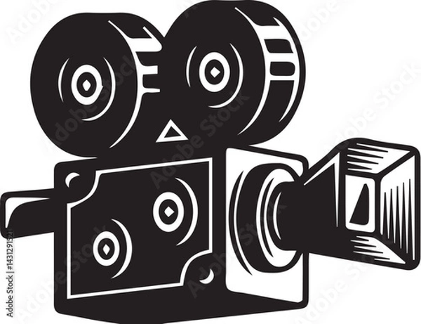 Obraz Video Camera Vector