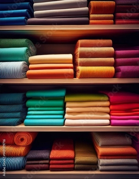 Fototapeta Textilgeschäft