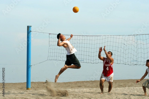 Obraz volleyball beach