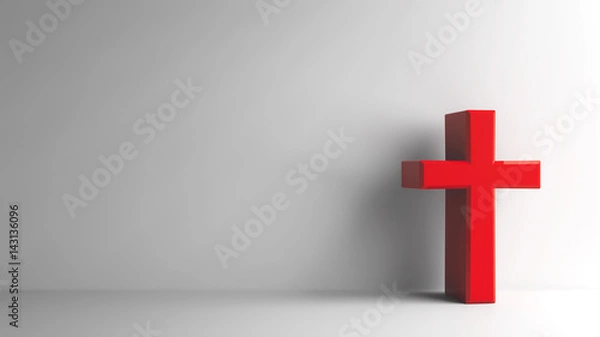 Obraz Red cross sign #2