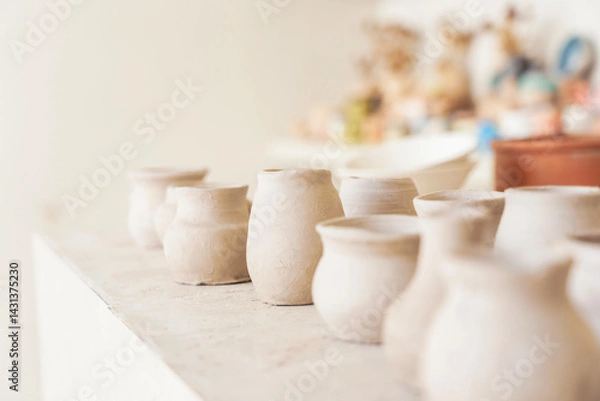 Obraz Photo from Hurghada in Egypt showing ceramic pottery