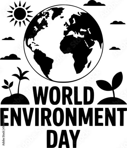 Fototapeta Earth Day Concept: World Environment Day, Growing Planet