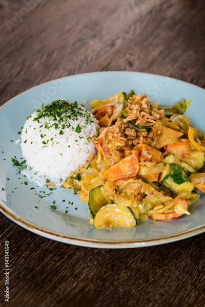 Fototapeta Gemüsecurry