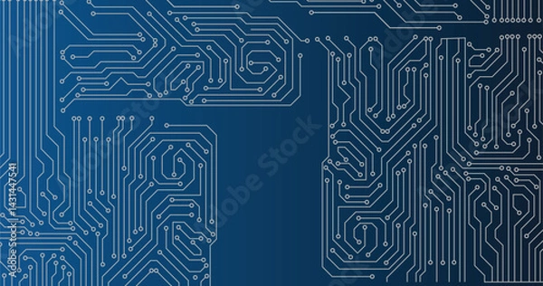 Obraz technology modern design concept. abstract texture background. vector eps10