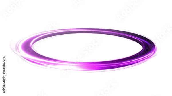 Fototapeta Abstract Purple Circle Swirl with Motion Effect