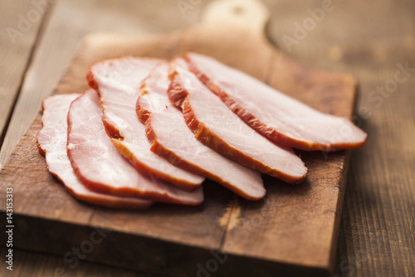 Obraz Smoked ham