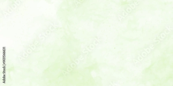 Obraz soft pastel green watercolor background with a dreamy, airy texture