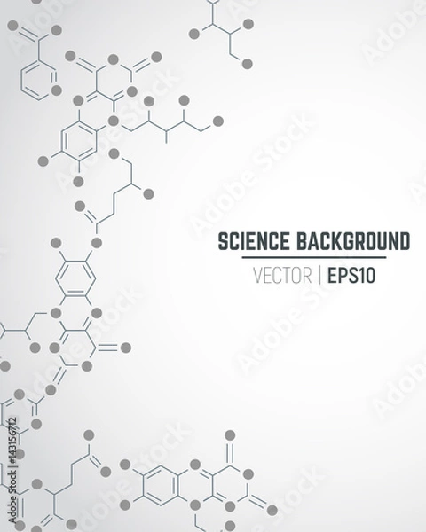 Obraz Science background