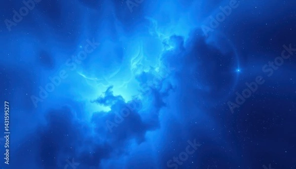 Obraz Deep space nebula (1)