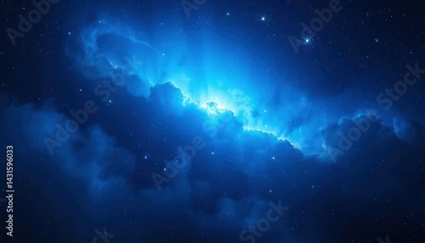 Obraz Deep space nebula