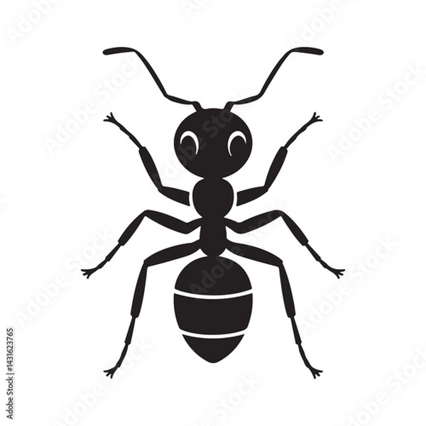 Fototapeta Ant icon vector illustration eps 10