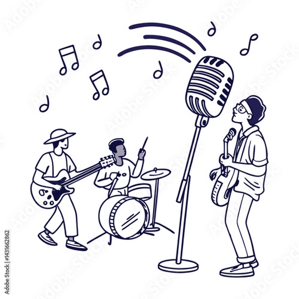 Obraz Doodle illustration