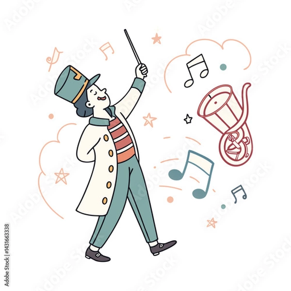 Obraz Doodle illustration