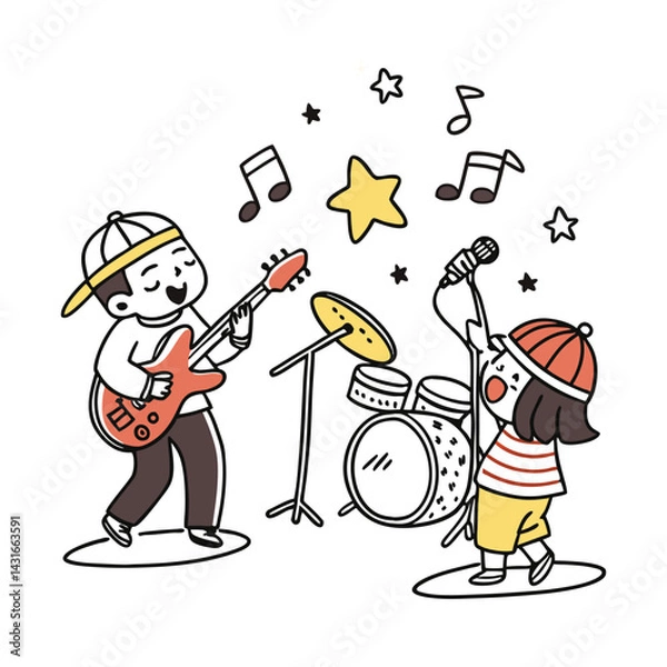 Obraz Doodle illustration