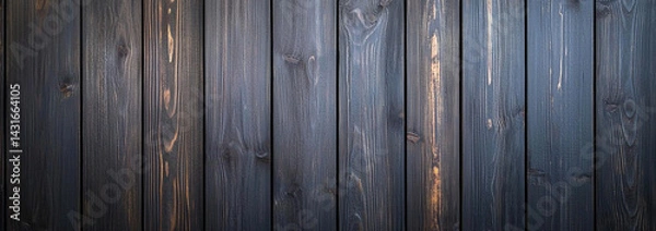 Obraz close up view of dark wooden background featuring textured surface with varying shades of black and brown, creating rustic and warm atmosphere