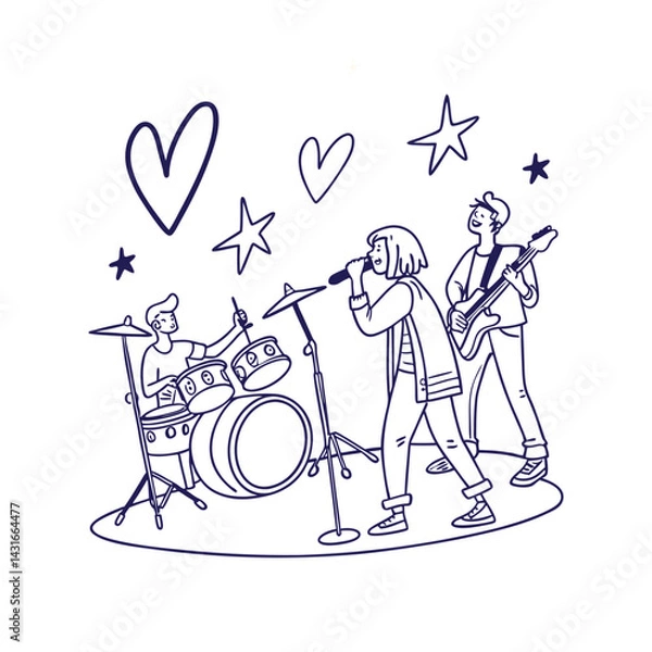 Obraz Doodle illustration