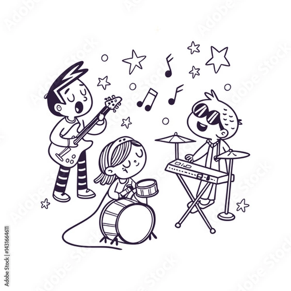 Obraz Doodle illustration