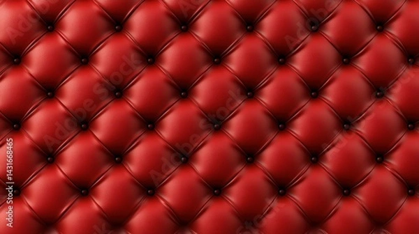 Fototapeta Dynamic red leather seamless pattern showcase online display textures digital art unique design concept