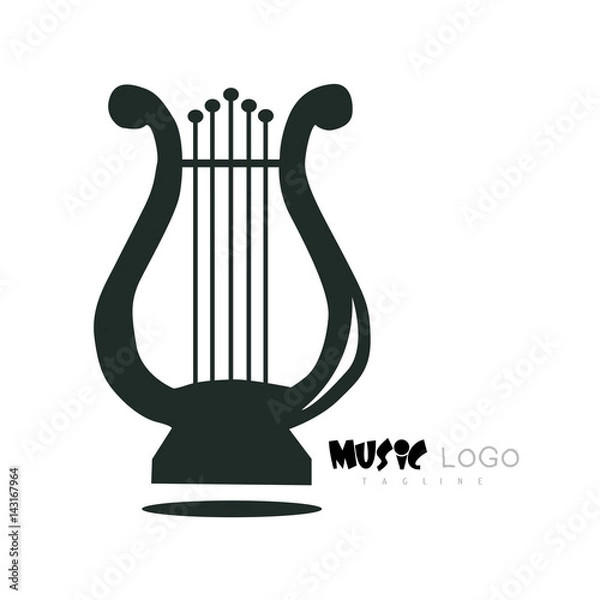 Obraz Vector logo music 