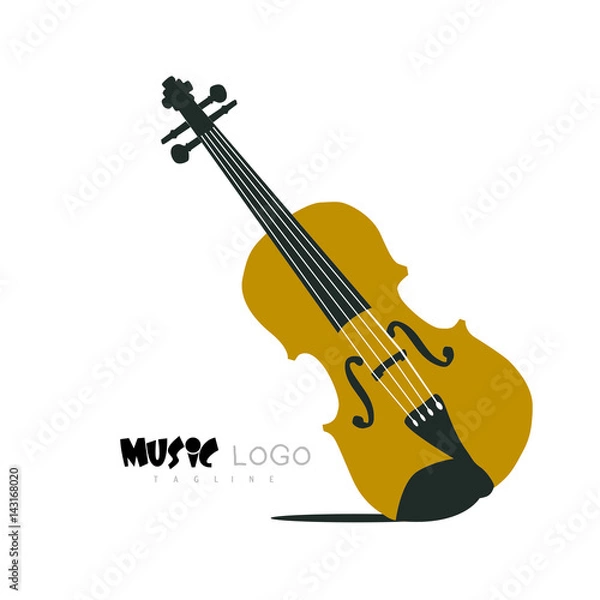 Fototapeta Vector logo music 