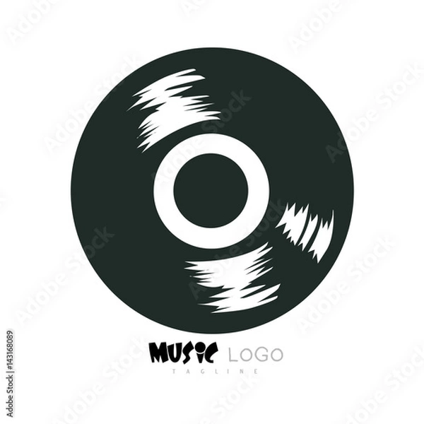 Obraz Vector logo music 