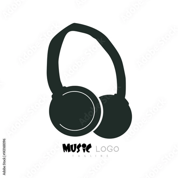 Fototapeta Vector logo music 