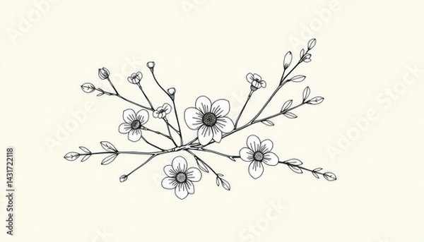 Obraz Delicate Floral Arrangement (1)