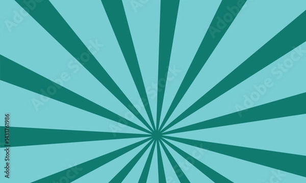 Fototapeta blue burst pattern comic vector background