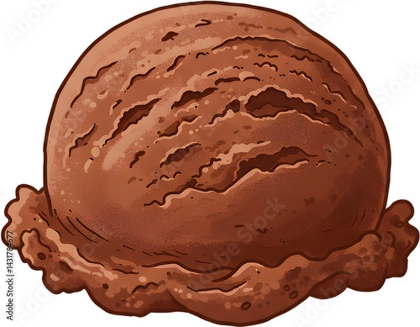 Obraz ice cream - 아이스크림. Generative AI