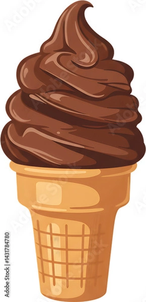 Obraz ice cream - 아이스크림. Generative AI