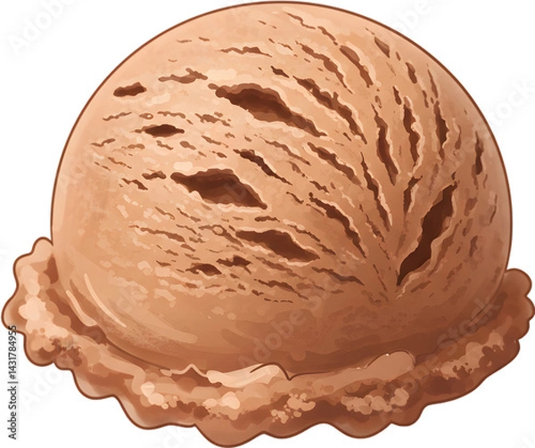 Obraz ice cream - 아이스크림. Generative AI