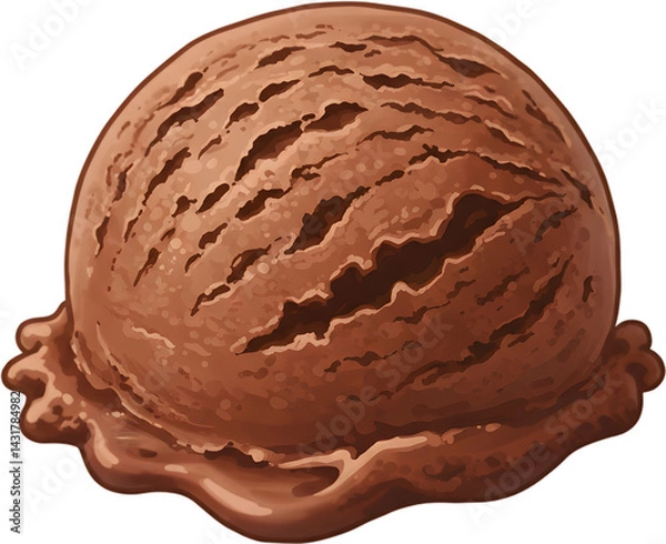 Obraz ice cream - 아이스크림. Generative AI