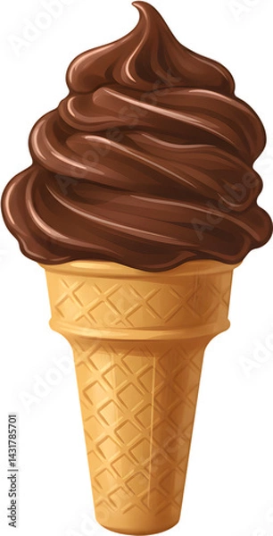 Obraz ice cream - 아이스크림. Generative AI