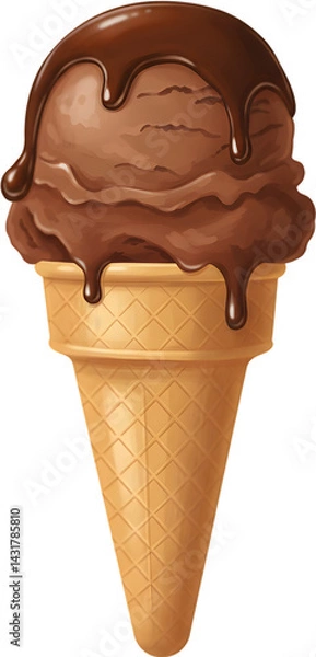 Obraz ice cream - 아이스크림. Generative AI