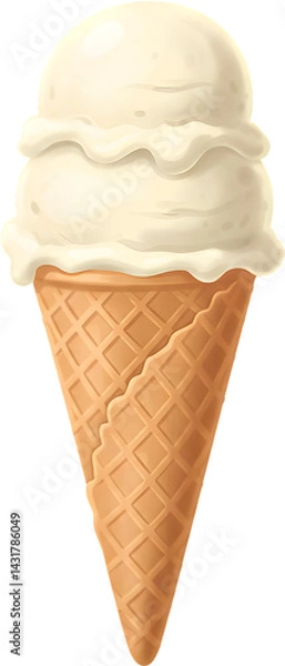 Obraz ice cream - 아이스크림. Generative AI