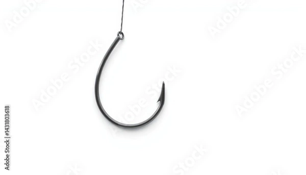 Obraz Fishing hook isolated
