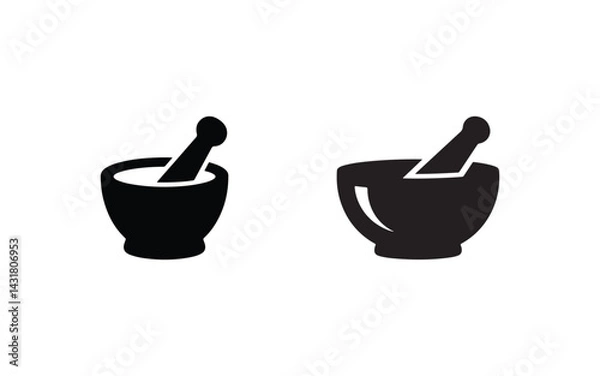 Obraz mortar and pestle