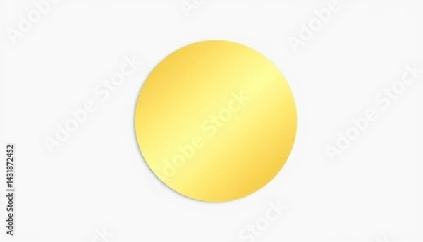 Obraz Gold circle graphic design