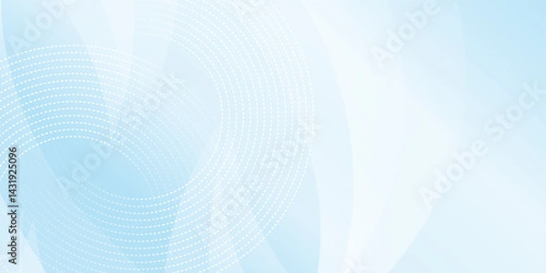 Fototapeta Background Blue Abstract  with luxury gradient circle lines smooth blue dot